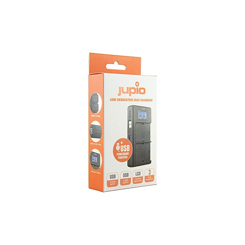 Duo USB Charger for Canon LP-E10