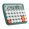 12 Digit Calculator Large LCD Display Big Button Standard Mechanical