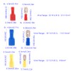 Ruidee Pack of 120 cable lugs, electrical connectors, flat connectors,