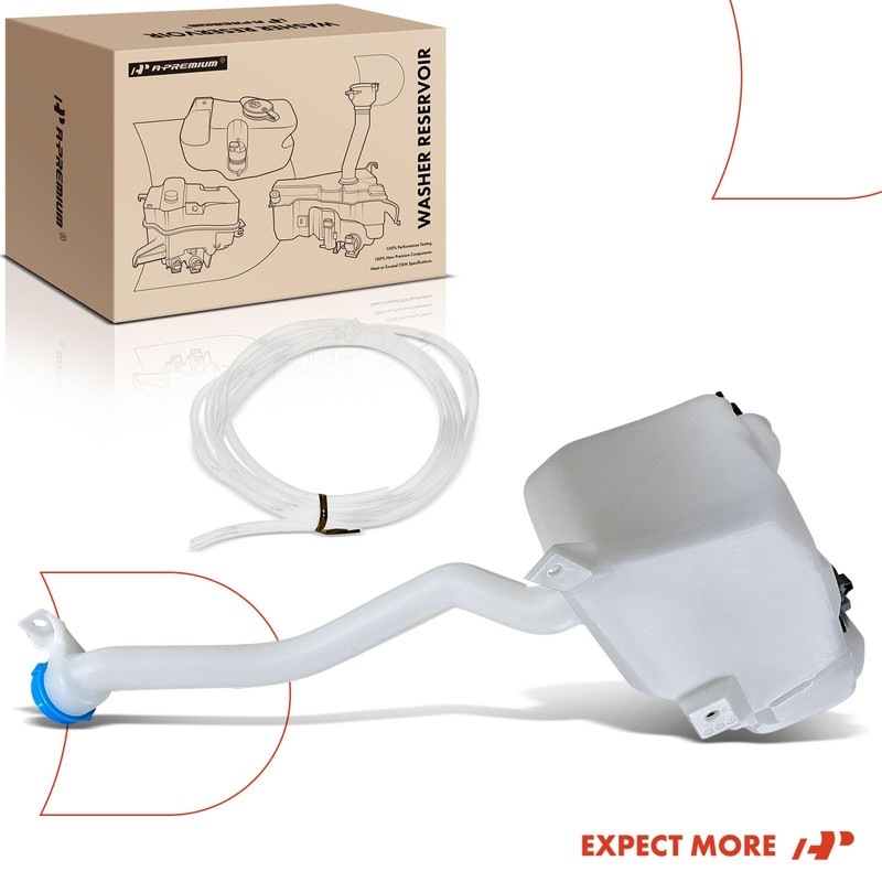 A-Premium Windshield Washer Reservoir Tank Assembly Compatible with Acura MDX