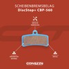 CONTEC Disc Brake Pads DiscStop+ CBP-560 Organic Disc Brake Pad