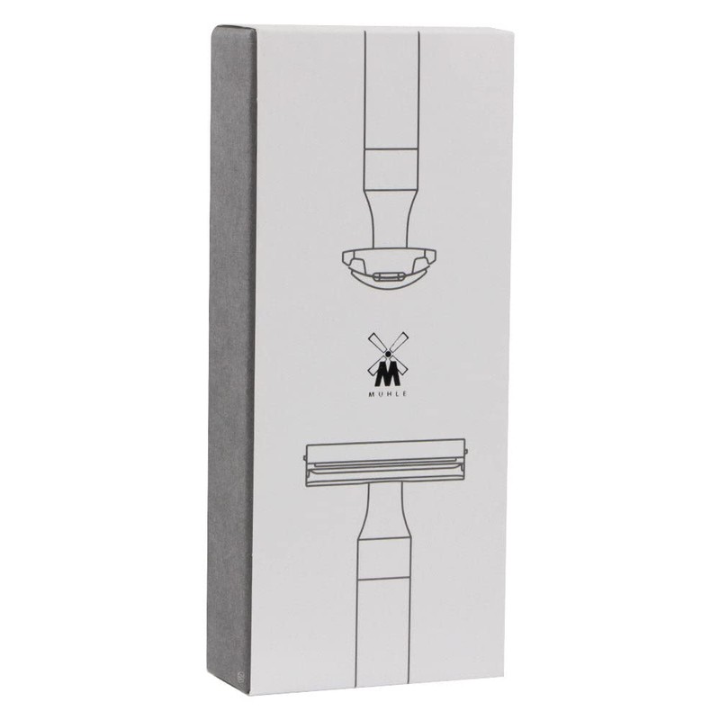 MÜHLE Rocca Stainless Steel Black Safety Razor