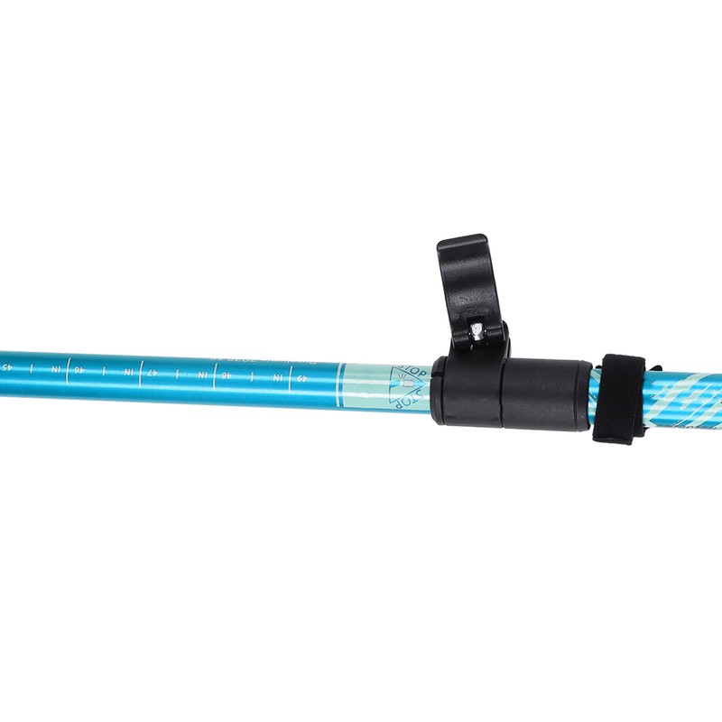 Hiking Pole Aluminium Alloy Telescopic Collapsible Multifunctional Outdoor Walking Stick
