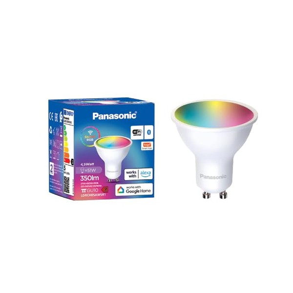 Panasonic LED Akıllı Bluetooth Wi-Fi RGB GU10 Lamba 4W