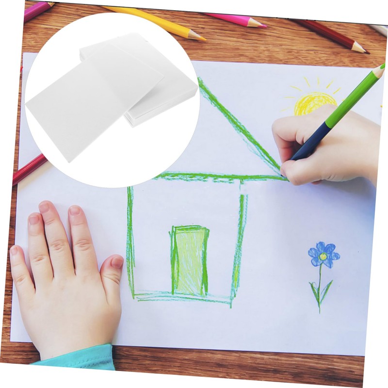 ULTECHNOVO 10 Sheets White Foam Sheets Thick Craft Foam for