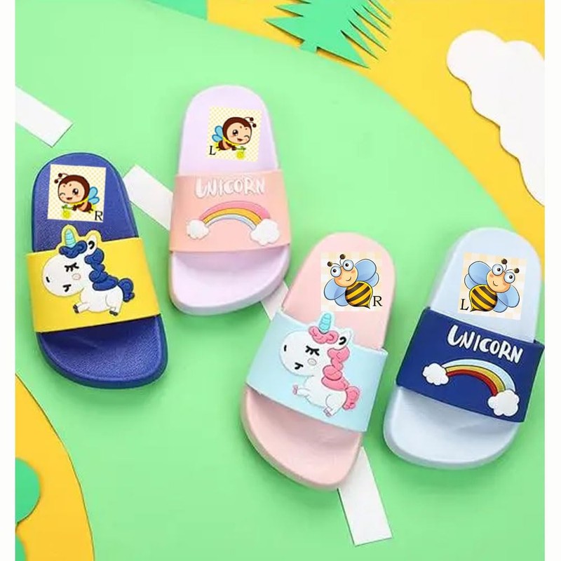 Shoe Stickers for Kids Right Left Bee Stickers for Children