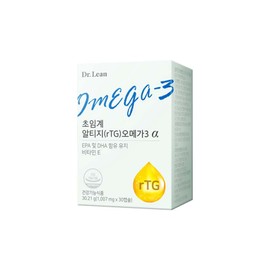Dr.Lin Supercritical Altige rTG Omega 3 Alpha 30 capsules, 6 pcs. / 닥터린 초임계 알티지 rTG 오메가3 알파 30캡슐, 6개