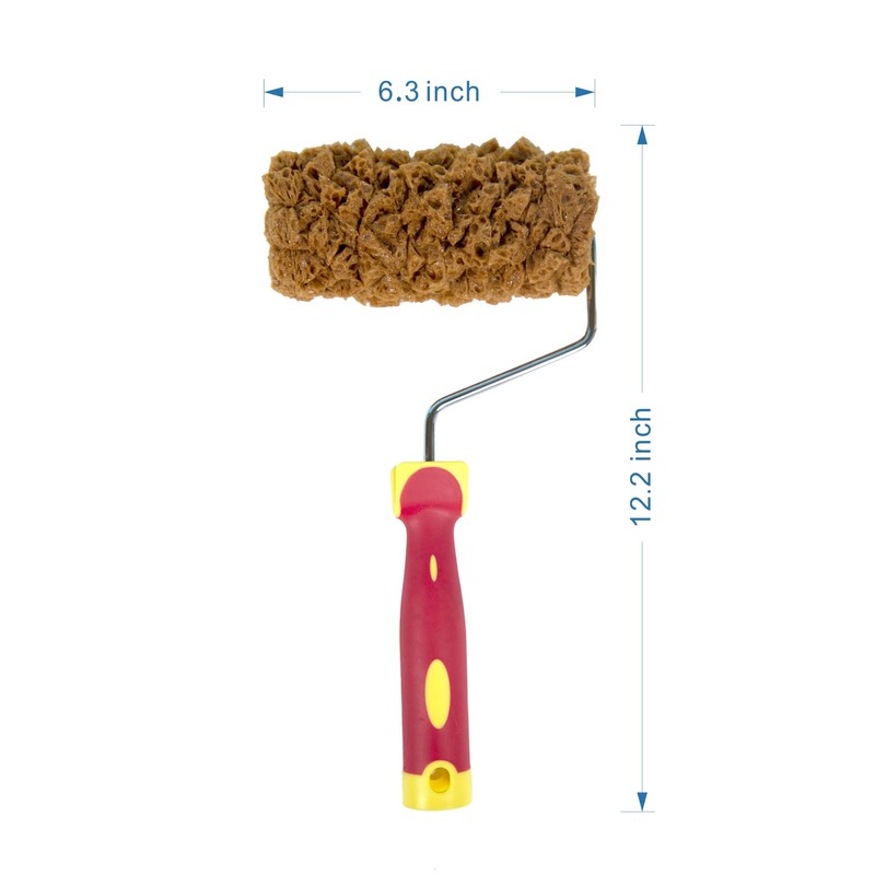 Hanroy Sponge Paint Roller Small 5" for Texture Painting Decorators