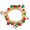 LUX ACCESSORIES Gold Tone Christmas X-Mas Holiday Jingle Bells Charm