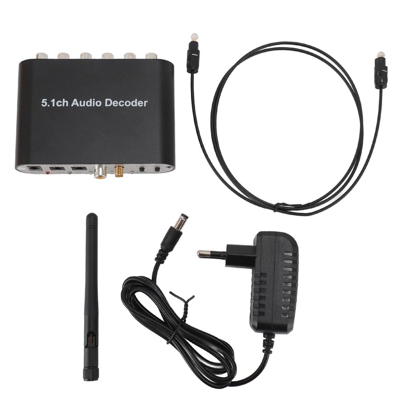 5.1 Channel Digital Sound Decoder Professional Bluetooth 5.0 Optical SPDIF