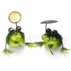 VIPITH Figurine, Interior Tabletop, Cute, Frog Ornament, Iron, Entryway, Veranda,