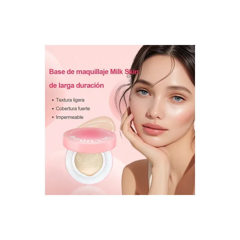 Boqilyne Base De Maquillaje En Cojín De Alta Cobertura Tono