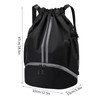 Suchoow Drawstring Backpack, Drawstring Gym Bag, Waterproof Sports Gym Bag,