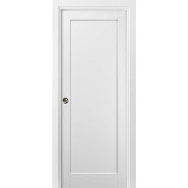 Panel Pocket Door | Quadro 4111 White Silk | Sample of Color
