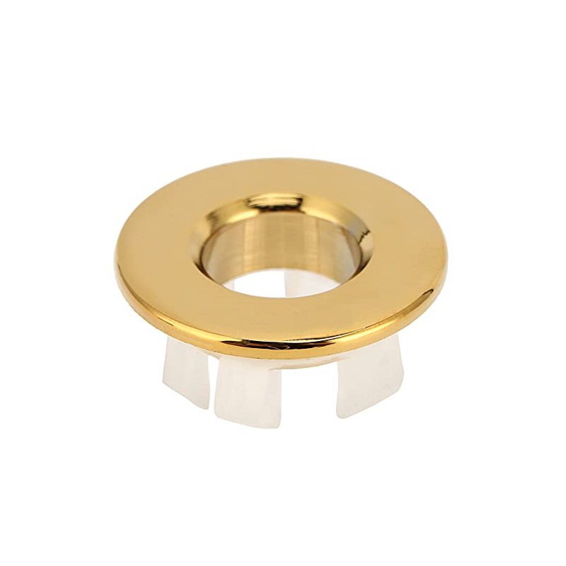 3cm/1.2in Sink Overflow Ring - Brass Material Sturdy Buckle Design