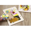 Japanese Wooden Puzzle Picture Book The Beginning of the Chinese