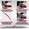 MAG FITS GTI MK6 2010-2013 - REAR HATCH SPOILER ROOF