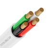 SYSTON 16/4 Speaker Audio Cable Wire Bulk, 16AWG 4C Strand