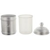 Italo Ottinetti Dull Aluminium Storage Canister Sale 10 cm, Metallic,
