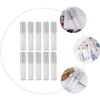 FOMIYES 10pcs Empty Lip Gloss Tubes Refillable Gloss Containers for