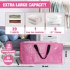 WORKPRO 6 Pack Extra Large Moving Bags with Zippers &