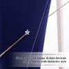 NICETOWN Kids Blackout Curtains for Bedroom - Hollow Star Space