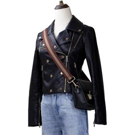 Allzedream Purse Strap Replacement Crossbody Handbag Stripe Wide Adjustable (Chestnut)