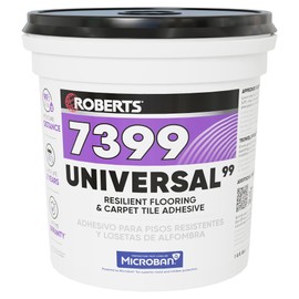 ROBERTS UNIVERSAL99 Resilient Flooring & Carpet Adhesive-1 Gal. (3.78 L)