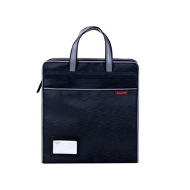 Portable Handbag Oxford Cloth Zipper Bag A4 File Bag Documents Bag Storage Bag Pouch Hand Carry Bag Lunch Bag with Multiple Pockets Waterproof for Books Folders Bills