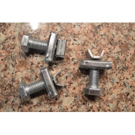 Unistrut (Qty 10) P2486 EG Atkore UNISTRUT Seismic Rod Stiffener Nuts 3/8" thick