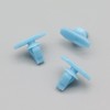 VVO Fasteners- Blue Plastic Rear Door Weatherstrip Clips for Honda