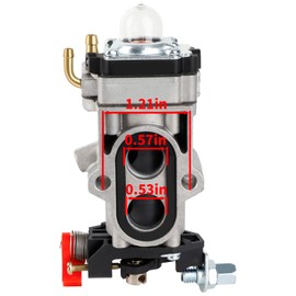Ferilter EBZ7500 Carburetor for Redmax EBZ7500 EBZ7500RH EBZ8500RH EBZ8500 Backpack Blower 581156101 581177001 with Fuel Line kit