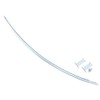 Friedland CURVED CURTAIN ROD #684 - extends from 28" to