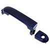 MOTOKU Blue Exterior Door Handle with Keyhole for Nissan Versa