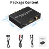 192KHz DAC Audio Converter,HDMI ARC Audio Extractor, with 3.5mm Jack