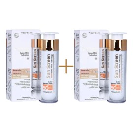 Frezyderm Sun Screen Velvet Color Face Spf 50+ 50ml Pack 2