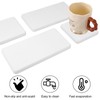 Set of 4 Diatomite Coasters, Diatomite Coasters, Water Absorbing Stone,