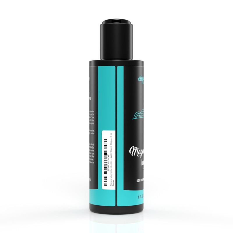 Natural Magnesium Lotion - Highest Potency - Over 1800 MG/oz