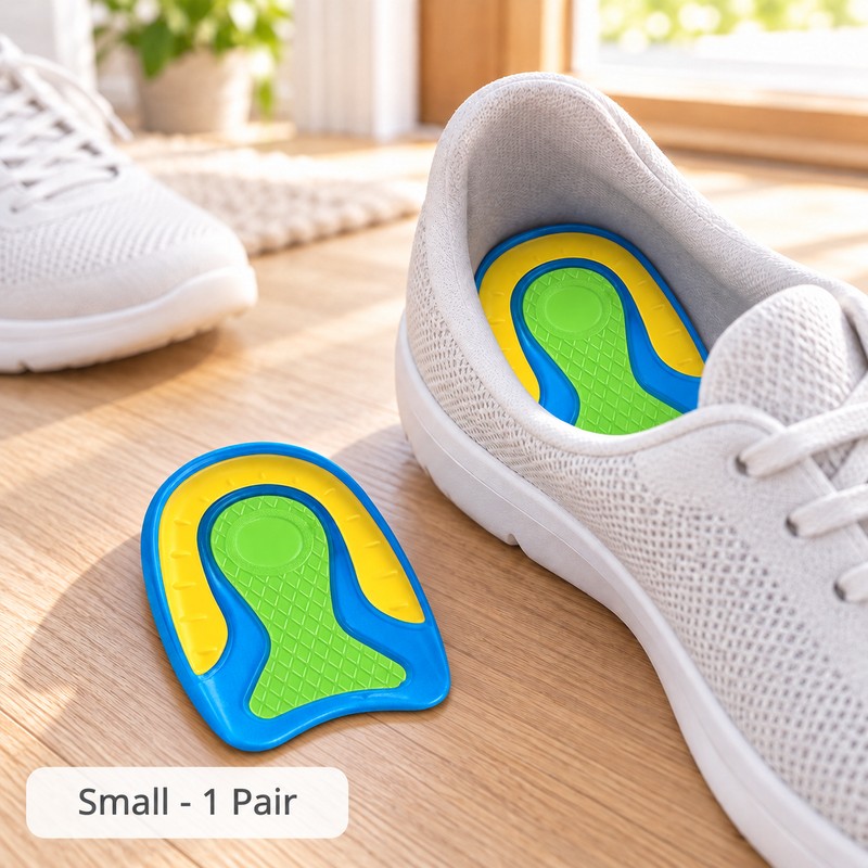Gel Heel Cups for Shoes – Shock-Absorbing Silicone Heel Cushion