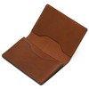 Sapporo Leather Craftsman Museum Business Card Holder, Made in Japan,