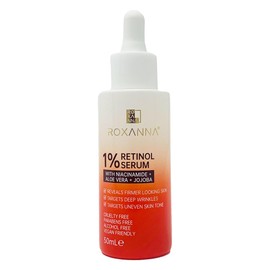 Roxanna 1% Retinol Serum for Face 50ml, High Strength with Niacinamide, Hyaluronic Acid - Anti Ageing Facial for Moisturizing, Fine Line and Deep Wrinkles, Repair, Firmer Looking, Uneven Skin