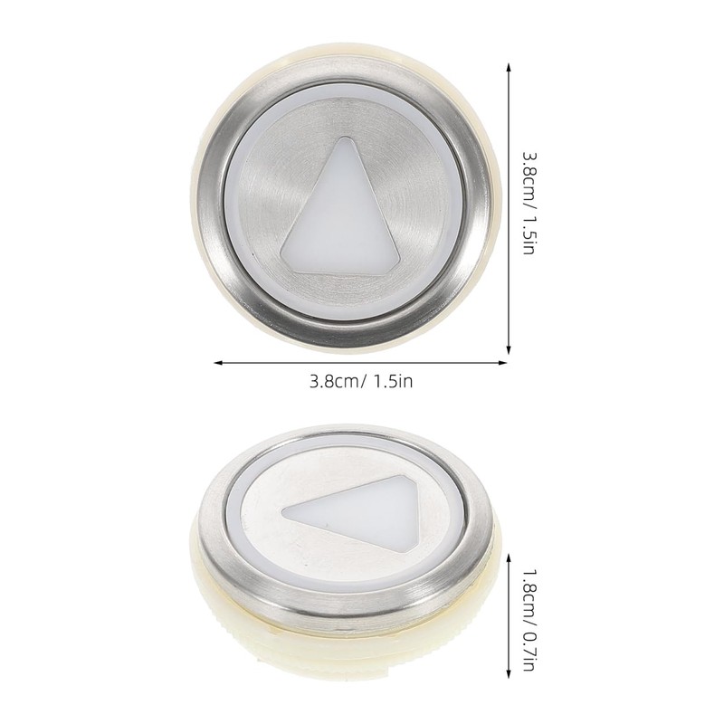 GLEAVI Elevator Spare Parts 2 Pack Elevator Alarm Button Warning