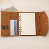 Mr. Pen A5 Leather Planner - 6 Ring Binder, Refillable