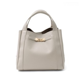 VITAFELICE inb-10031p Women's 3 Space 2-Way Handbag, gray (light gray), F