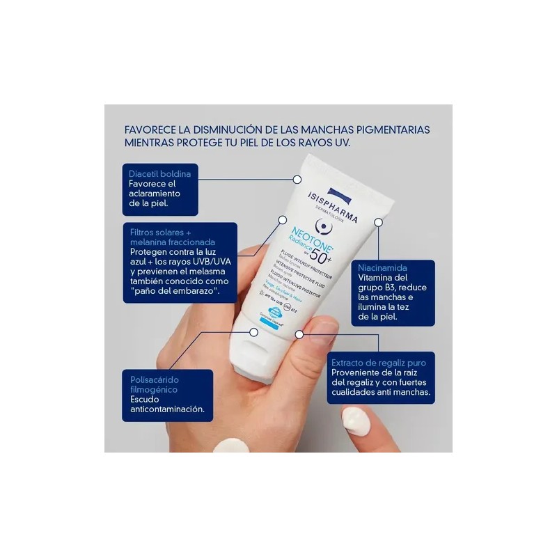 Neotone Radiance 50 Muy Alta Protección Para Manchas Sunscreen SPF