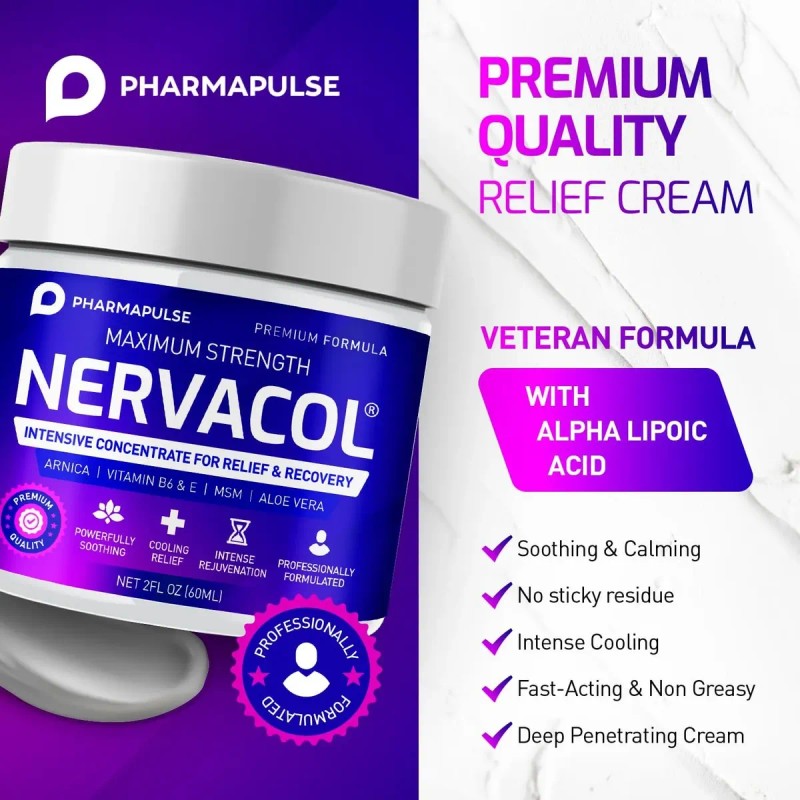 Crema Para La Neuropatía Pharmapulse Máxima Potencia Para