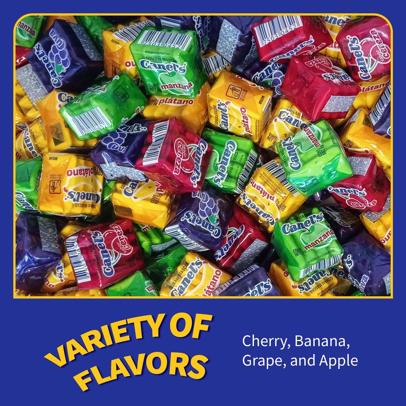 Canel's 4-Piece Gum Pack Jar in Fruit Flavors - Cherry,