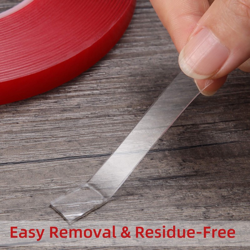 Gdrtwwh Double Sided Tape Heavy Duty,Double Sided Tape Strong Mounting