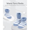 Adorel Baby Boys' Cotton Terry Lined Winter Stockings Pack of