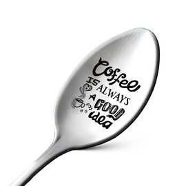 Coffee Spoon Gifts for Boyfriend Girlfriend Christmas Gifts for Husband Wife Birthday for Son Daughter Coffee Lovers Gifts for Grandpa Grandma Retirement Gift for Dad Mom Tea Coffee Lover